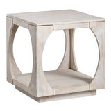 Apollo Tan/White End Table by Crestview at Eve Furniture