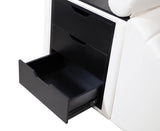 Apollo White Queen Platform Bed by New Era Innovations at Eve Furniture