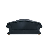 Apolo Black Italian Leather Chair by ESF Furniture at Eve Furniture