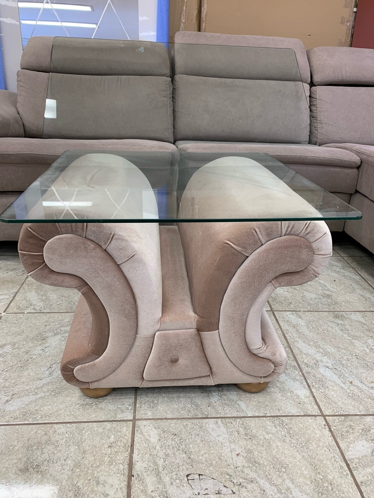 Apolo Coffee table & End table Fabric by ESF Furniture at Eve Furniture