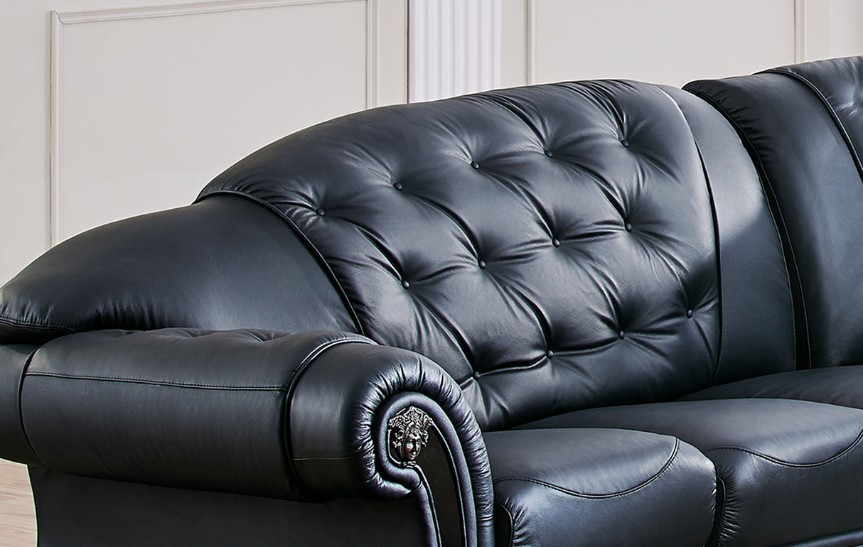 Apolo Sectional Black by ESF Furniture at Eve Furniture