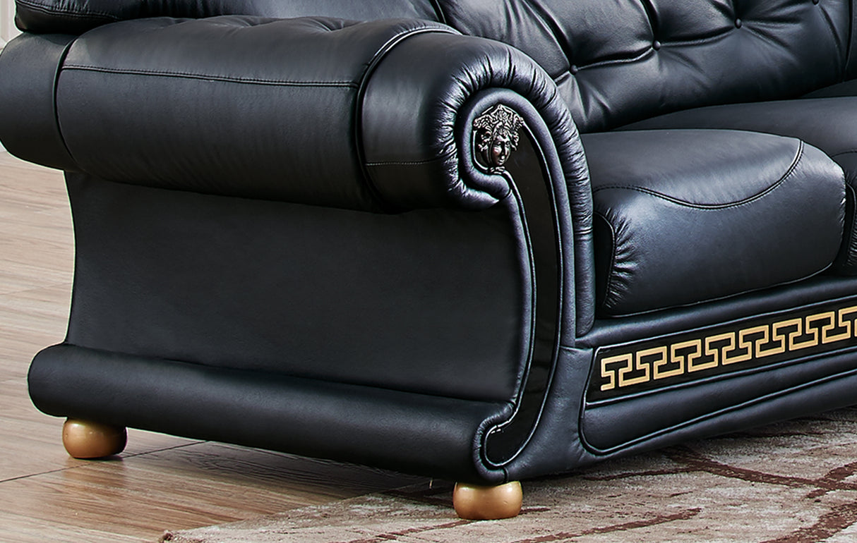 Apolo Sectional Black by ESF Furniture at Eve Furniture