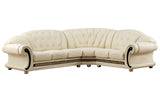 Apolo Sectional Ivory by ESF Furniture at Eve Furniture