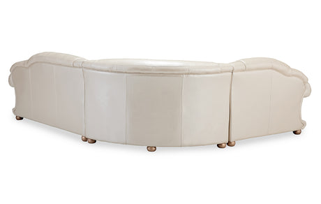 Apolo Sectional Pearl by ESF Furniture at Eve Furniture