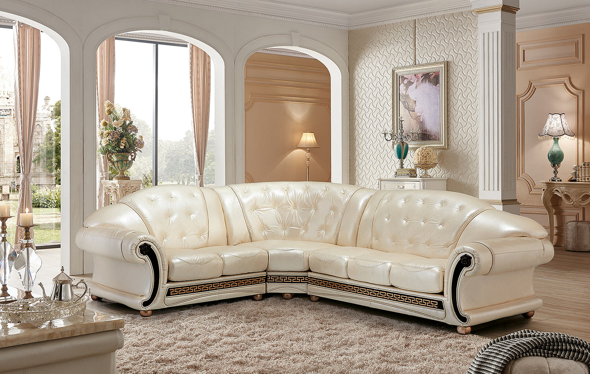 Apolo Sectional Pearl by ESF Furniture at Eve Furniture