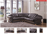 Apolo Sectional Right Brown by ESF Furniture at Eve Furniture