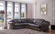 Apolo Sectional Right Brown by ESF Furniture at Eve Furniture