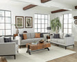 Apperson Light Gray 2-Piece Upholstered Track Arm Sofa Set by Coaster at Eve Furniture