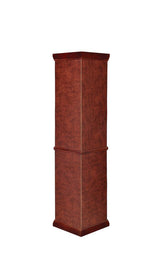Appledale Medium Brown 6-Shelf Corner Curio Cabinet by Coaster at Eve Furniture