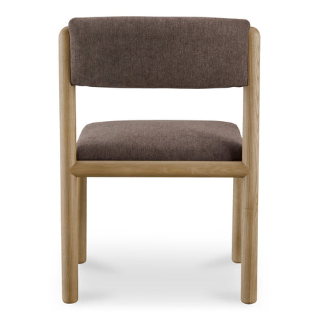 April Deep Brown Dining Chair (Set of 2) by MOES at Eve Furniture