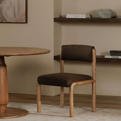 April Deep Brown Dining Chair (Set of 2) by MOES at Eve Furniture