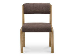 April Deep Brown Dining Chair (Set of 2) by MOES at Eve Furniture
