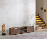 April Tv Stand Walnut by Furnia at Eve Furniture