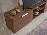April Tv Stand Walnut by Furnia at Eve Furniture