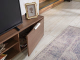 April Tv Stand Walnut by Furnia at Eve Furniture