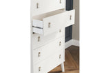 Aprilyn White Chest of Drawers by Ashley at Eve Furniture