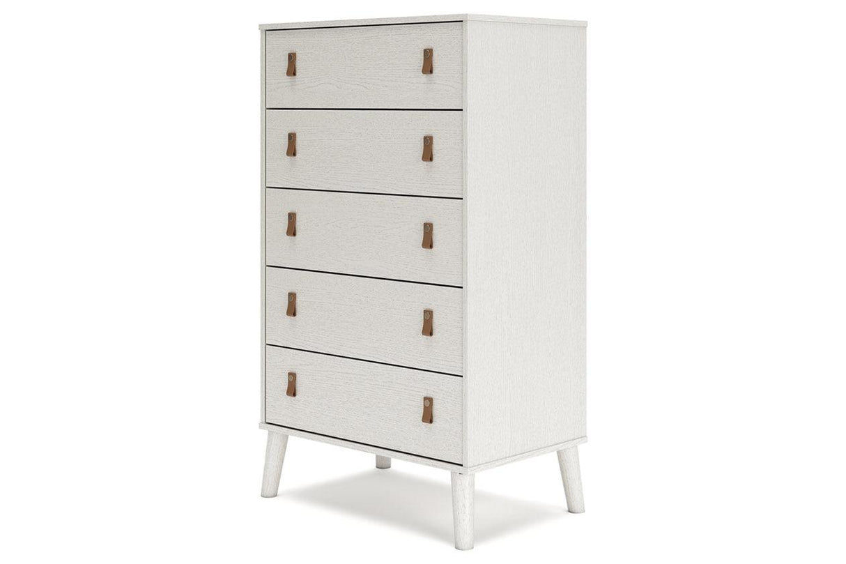 Aprilyn White Chest of Drawers by Ashley at Eve Furniture