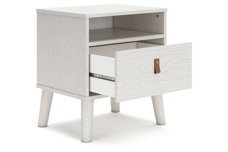 Aprilyn White Nightstand by Ashley at Eve Furniture