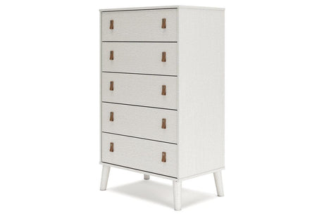 Aprilyn White Chest of Drawers by Ashley at Eve Furniture