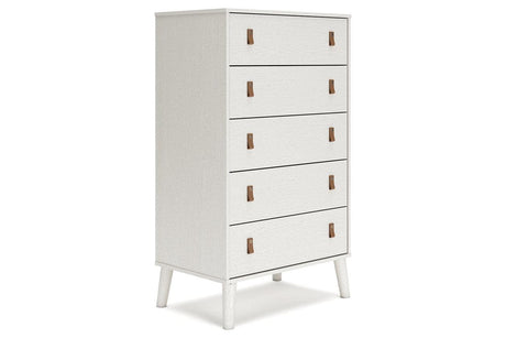 Aprilyn White Chest of Drawers by Ashley at Eve Furniture