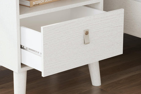 Aprilyn White Nightstand by Ashley at Eve Furniture