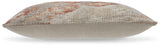 Aprover Rust/Gray/White Pillow by Ashley at Eve Furniture