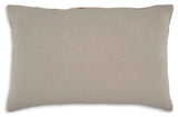 Aprover Rust/Gray/White Pillow by Ashley at Eve Furniture