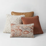 Aprover Rust/Gray/White Pillow by Ashley at Eve Furniture