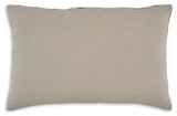 Aprover Rust/Gray/White Pillow (Set of 4) by Ashley at Eve Furniture