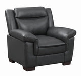 Arabella Gray Pillow Top Upholstered Chair by Coaster at Eve Furniture