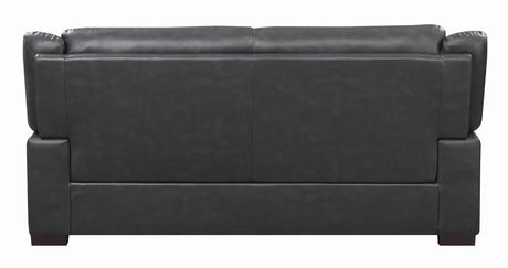 Arabella Gray Pillow Top Upholstered Sofa by Coaster at Eve Furniture