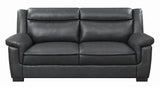 Arabella Gray Pillow Top Upholstered Sofa by Coaster at Eve Furniture