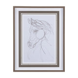 Arabian II by Mercana Studio a Hand Embellished Textured Framed Art Print Matted under Glass by Mercana at Eve Furniture