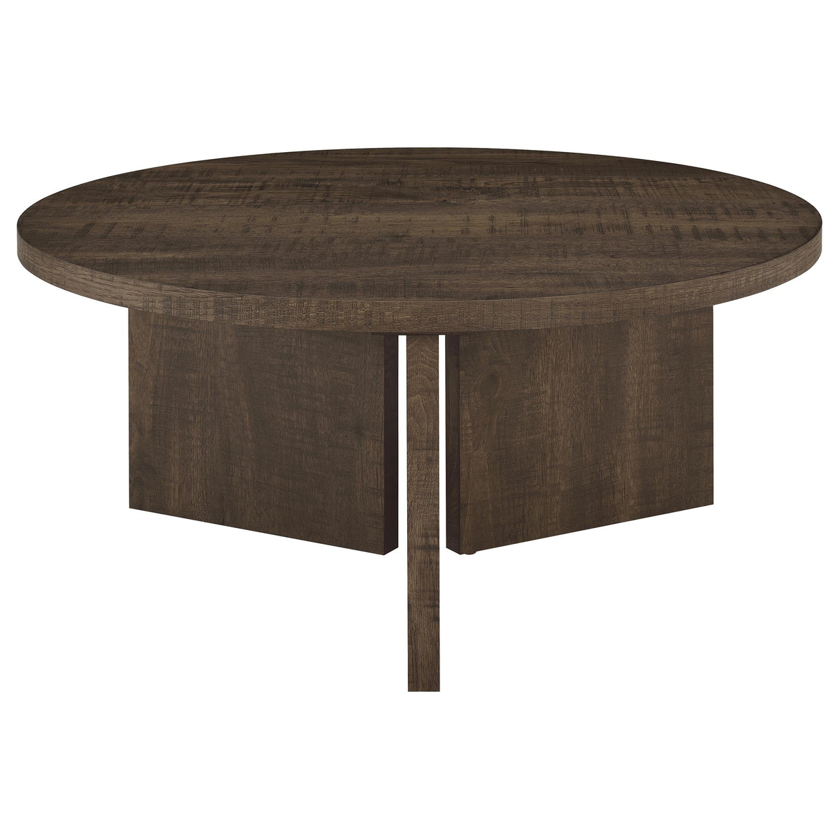 Aragon Dark Rustic Mango Coffee Table by Coaster at Eve Furniture
