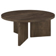 Aragon Dark Rustic Mango Coffee Table by Coaster at Eve Furniture