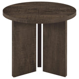 Aragon Dark Rustic Mango End Table by Coaster at Eve Furniture