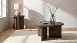 Aragon Dark Rustic Mango End Table by Coaster at Eve Furniture