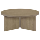 Aragon Latte Coffee Table by Coaster at Eve Furniture