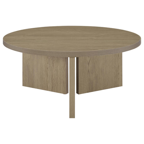 Aragon Latte Coffee Table by Coaster at Eve Furniture