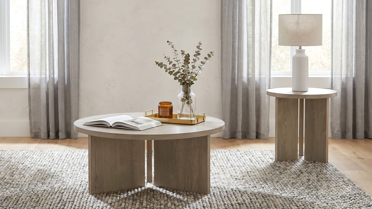 Aragon Latte Coffee Table by Coaster at Eve Furniture
