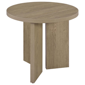 Aragon Latte End Table by Coaster at Eve Furniture