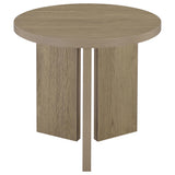 Aragon Latte End Table by Coaster at Eve Furniture