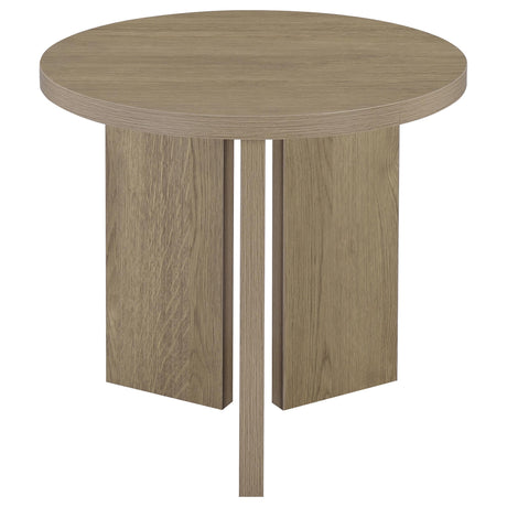 Aragon Latte End Table by Coaster at Eve Furniture