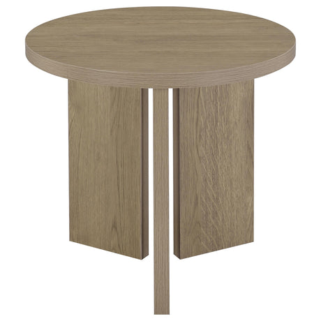 Aragon Latte End Table by Coaster at Eve Furniture