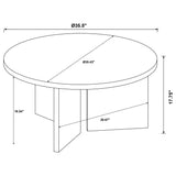 Aragon Mango Coffee Table by Coaster at Eve Furniture