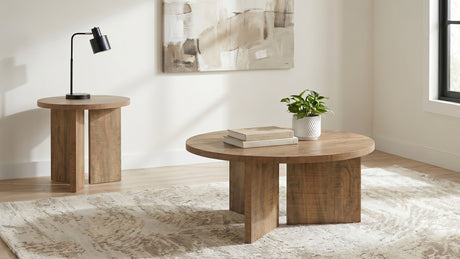 Aragon Mango End Table by Coaster at Eve Furniture