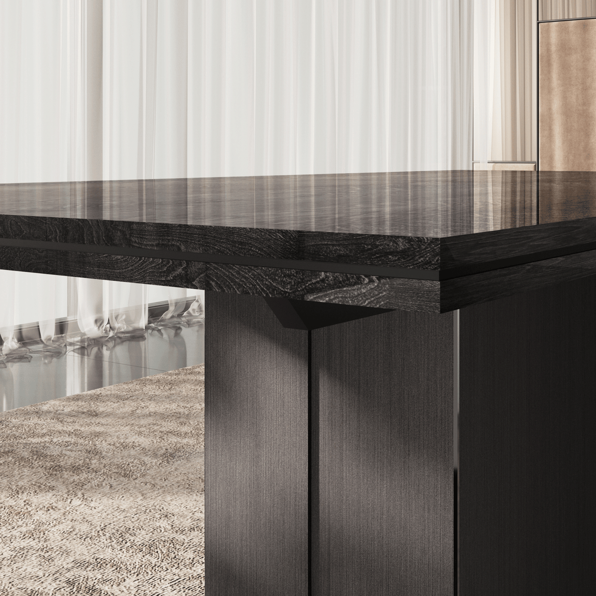 Aramis Dark Gray Dining Chair by ESF Furniture at Eve Furniture