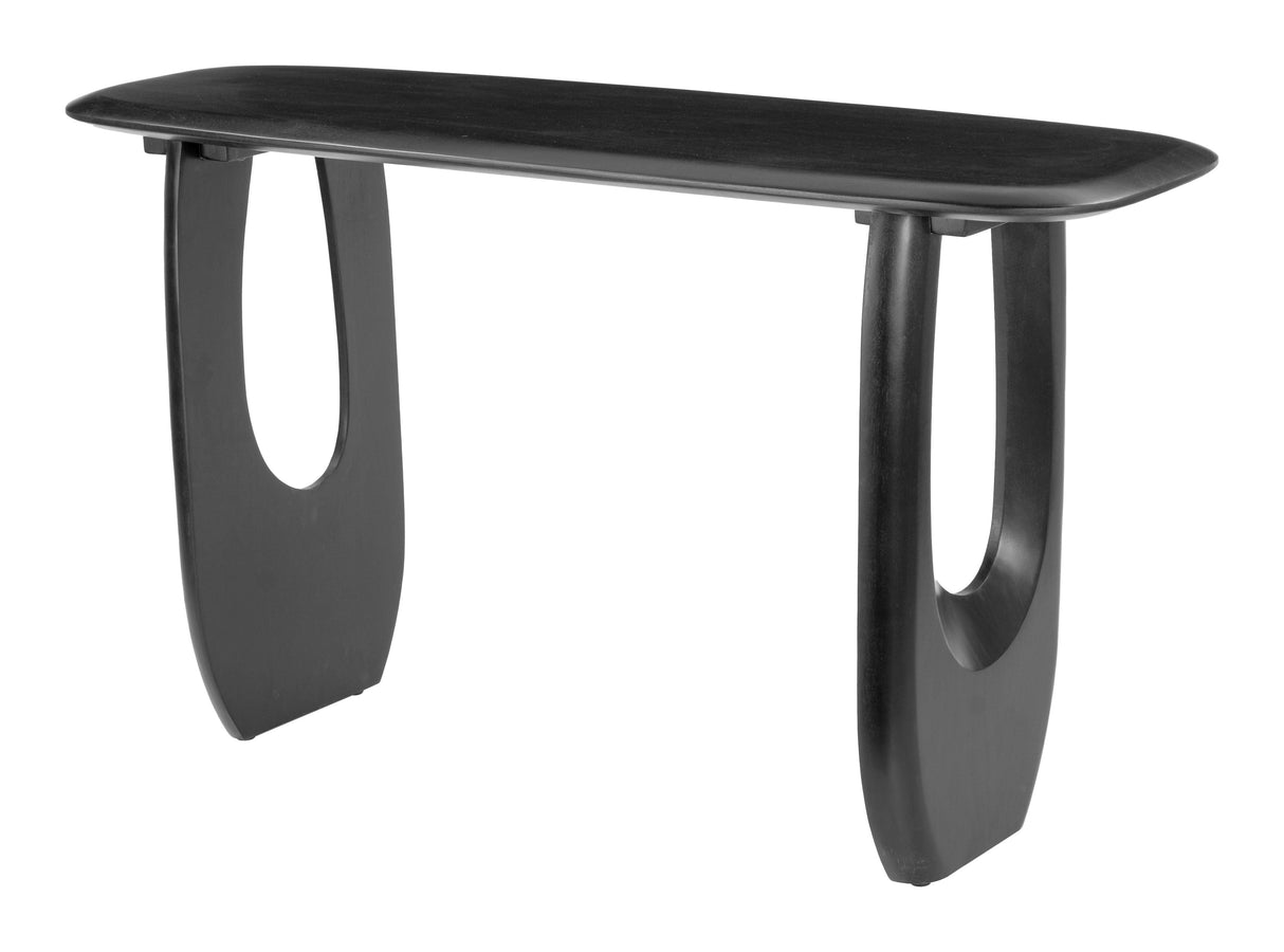 Arasan Black Console Table by Zuomod at Eve Furniture