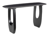 Arasan Black Console Table by Zuomod at Eve Furniture