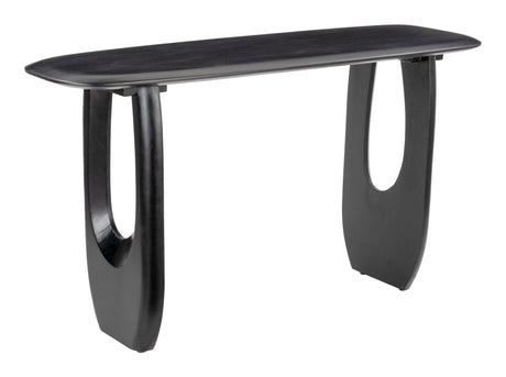 Arasan Black Console Table by Zuomod at Eve Furniture
